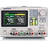 SIGLENT Series SPD3000X-E Programmable DC Power Supply Power Supply, Voltage of 4 Digits, 3 Channel Production, 30V/3A X2, 2.