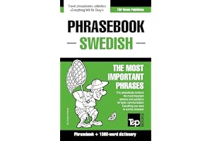 English-Swedish phrasebook and 1500-word dictionary: 276
