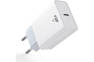 YOSOU Chargeur Rapide iPhone 20W Chargeur Rapide USB C Prise USB C Bloc pour iPhone 17 16 15 14 13 12 Pro Max Plus Mini X XS XR SE, iPad, Samsung Galaxy, Pixel, Embout Charger Prise USBC Adaptateur Secteur