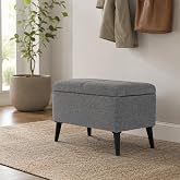 Co Art Home Sandıklı Keten Kumaş Puf | 60 x 45 x 40 |