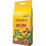 Seramis Ton-Granulat als Pflanzenerden-Ersatz für Topfpflanzen, Grün-, Blühpflanzen und Kräuter, Pflanz-Granulat, 15 Liter, 7