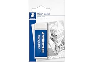 Mars Plastic 526 50 - Blister 1 Gomme Blanche Sans Latex