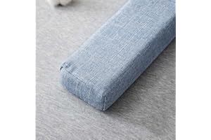 SJH Matratzenfüllkissen für Bettbrücke, Memory-Schaumstoff, Kopfteil/Wand/Bett, rechteckiges Kissen, Doppelbett-Anschluss, um ein Herunterfallen zu verhindern