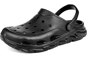 Scecocrs Garden Clogs Men's Garden Shoes Women Summer Slippers for Beach Pool Garden Lightweight Water Shoes Rubber Shoes