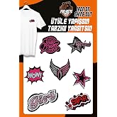 Fantastic Arma &Uuml;T&Uuml; İLE YAPIŞAN DOKUMA SETİ PATCH YAMA GIRL MODELİ