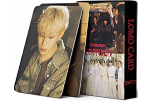 PYAJUU ENHYPEN Photocards Kpop ENHYPEN Romance : Untold Album Photocards 55pcs Enhypen Lomo Cards Untold Photo Cards ENGENE Merch (Black)