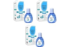 ZUYOKI Lot de 3 gouttes ultra thérapeutiques pour les yeux, liquide de soin des yeux, gouttes oculaires apaisantes, soulagent la fatigue oculaire et améliorent votre vision trouble