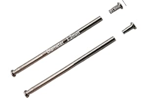 masar 10mm a 32 mm Ø 1mm 1.2mm 1.3mm 1.5mm Pins Perni con tubi Raccordi – Barrette di Pressione Cinturino per Orologio con Estremità di Rivetto