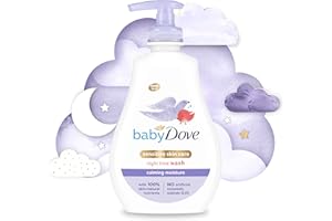 Baby Dove Calming Moisture Head to Toe Wash 400ml - Beruhigendes Waschgel für Babys