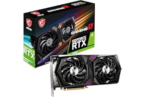 MSI GeForce RTX 3060 GAMING X 12G Scheda video gaming - 12GB GDDR6, 1837MHz, PCI Express Gen 4, 192-bit, 3x DP v1.4a, HDMI 2.1 (Supporta 4K)