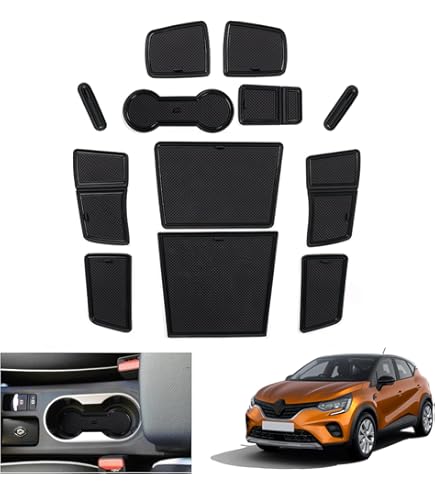Gummi Kofferraumwanne Für Renault Captur 2013-2019