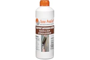 TECPINT IMPRIMACIÓN de Tecno Prodist - (1 Litro) Fijador al Agua sellante e incolora para Pintura en paredes Exterior e Interior - Alto anclaje - (INCOLORA)