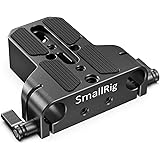 SMALLRIG Piastra Base con Morsetto per Asta per Sony FS5 FS7, per Sony Serie A7, per Canon C100 / C300 / C500-1674, per Fotoc