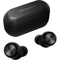 ぱ*︎様 Technics AZ100 ワイヤレスイヤホン ブラック Technics EAH-AZ100E-K Auriculares Inalámbricos con Cancelación De