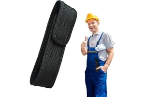 Duty Belt ficklampor, ficklampor hölster Ficklampans höljesinnehavare för | Nylon Flash Light Pouch Light Case Tool Carrier Gear för verkställighetssäkerhet