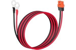 GINTOOYUN xt60i - F do o - kabel zasilający 12 awg z pinem sygnałowym xt60i - f żeński do o - terminal do równoważenia ładowarki, drona, baterii litowej itp. (2ft) (1,5 m)