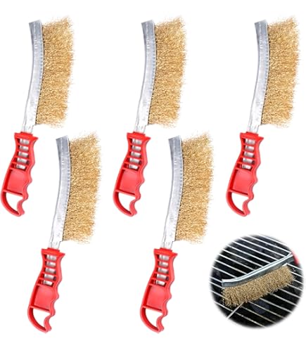 Spazzola Per La Pulizia Della Griglia Del Barbecue, Manico Lungo Con Setole In Nylon Per Sicuro - Foto 3