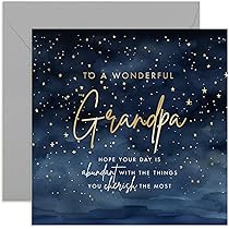 Poème Grand-père, Impression Grand-père, Poème D'anniversaire Grand-père, Impression Anniversaire Grand-père, Poème En Vers Grand-père 75e 80e 90e Anniversaire, - France