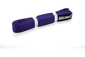 Malino Karate - Cinturón liso para artes marciales, 100% algodón, 4,2 cm