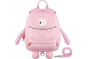 GAGAKU Mini plecak dziecięcy z paskiem na klatkę piersiową, kreskówkowy wzór 3D