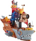 Pirates ile au trésor avec pirate et monstre marin - pirate multicolore