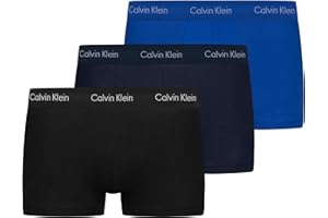 Calvin Klein Low Rise Trunk 3pk 0000u2664g Bóxer Hombre (Pack de 3)