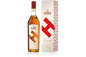 H By Hine Fine Champagne Cognac Amazon Exclusive 70cl Gift Box, Lively & Elegant Fine VSOP Cognac, Ideal For Cocktails Or Served Neat, Vivacious Nose & Delicate Palate, Young & Original Brandy 40% ABV