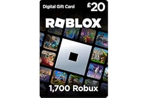 Roblox Digital Gift Code for 1,700 Robux [Redeem Worldwide - Includes Exclusive Virtual Item] [Online Game Code]