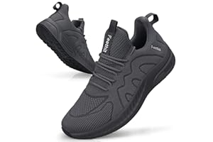 Feethit Sneakersy męskie, buty sportowe, buty do biegania, tenisa, fitnessu, joggingu, chodzenia, lekkie, oddychające, rekreacyjne, do biegania po ulicy