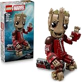 LEGO Marvel Yağmacı Tulumlu Groot 76341-10 Yaş ve &Uuml;zeri &Ccedil;ocuklar i&ccedil;in 3 LEGO Minifig&uuml;r&uuml;, 2 Mermi Atıcı, 4 Eklemli Dokuna&ccedil; ve 