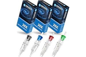 Cartouche RL RS M1 Mix- Emalla 60Pcs Cartouche 1003RL 1005RL 1007RL 1009RL 1205RS 1207RS 1209RS 1205M1 1207M1 1209M1 1207RM 1209RM