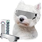 WELLXUNK Gafas de Sol Plegables para Perros