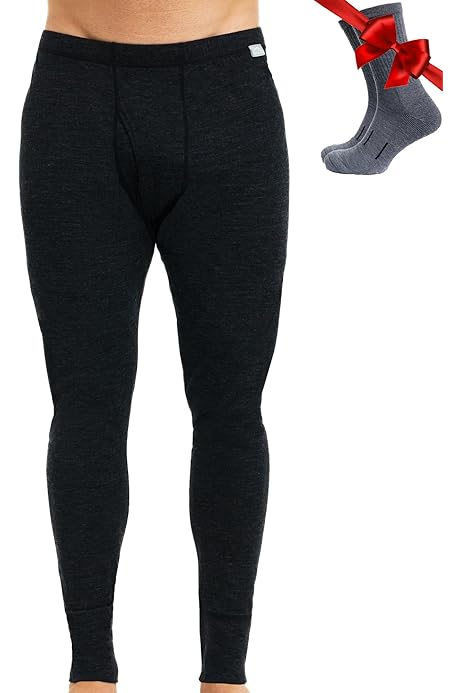 Calzamaglia Termica Lana Merino Lapasa - Leggings Invernali 200g/m² Per Trekking E Sci - Foto 8