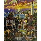5D Yapışan Boncuk Mozaik Tablo 40 * 50 cm XQC87384