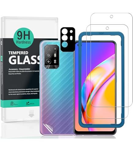 Wookfiss Vetro Temperato Per Oppo Find X5 Lite Pellicola Protettiva(3 - Foto 4