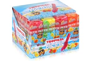 Flic'n'lic Lutscher Tropical 24 Stück 336g - Doppelter Fruchtgeschmack