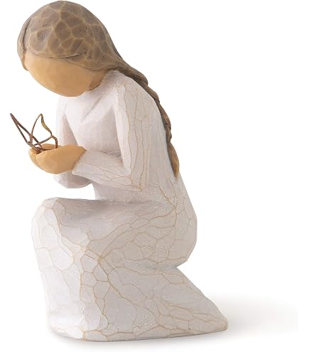 Figura Willow Tree Mujer Con Libro - El Regalo Perfecto Para Calmar El Alma Y Decorar Tu Hogar