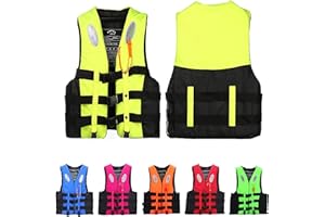 JIcloun Giubbotti Salvagente Adulti, Giubbotto di Salvataggio Leggero, Giubotto Salvataggio Adulti, Aiuto al Galleggiamento