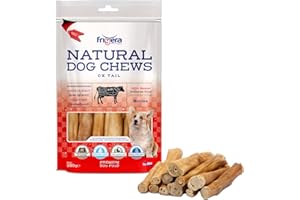 Frigera Queue de Bœuf 250g – Friandises Naturelles et Riches en protéines pour Chiens, sans Gluten ni céréales, Snacks de qualité sans additifs