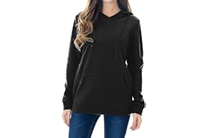 Smallshow Top Lactancia de Vellón Sudadera de Maternidad para Amamantar