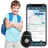 AngelSense Personal GPS Tracker for Kids, Teen, Autism, Special Needs, Elderly, Dementia - 2-Way Auto-Answer Speakerphone & S