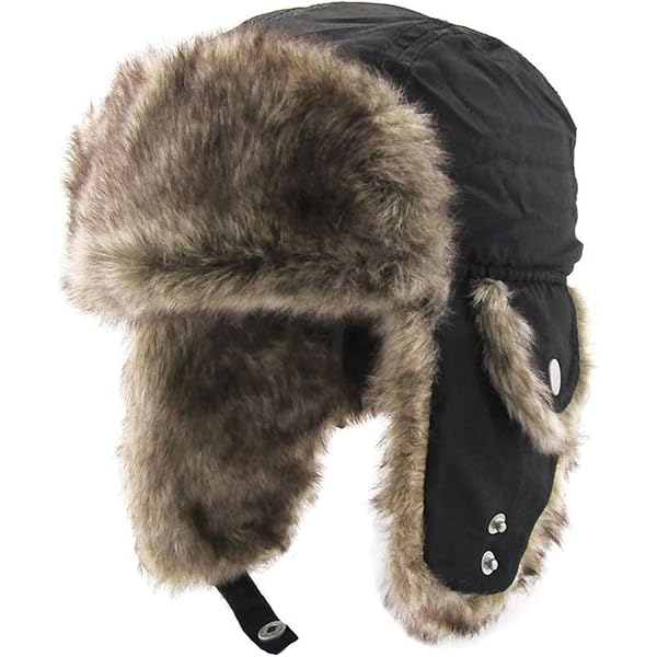 Chapka Hiver Parent-enfant En Fausse Fourrure - Anti-vent - Tailles Adulte Et Enfant - Pour Ski, Camping