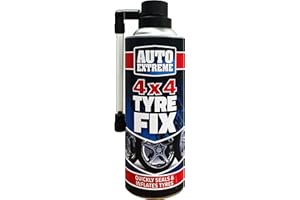 MEAN MACHINE Emergency 4x4 Off Road Car Tyre Puncture Fix Repair Large 450ml