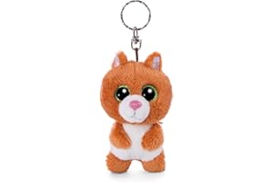 ‎NICI NICI 47692 Schlüsselanhänger Glubschis Eichhörnchen Squibble 9cm Green, BRAUN