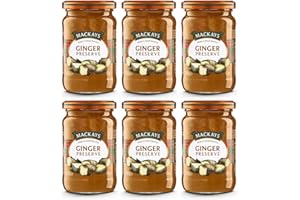 Ginger Preserve Ingwer-Konfitüre 6X 340G – importiert von Shestore24