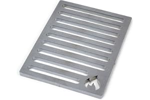 GRILLROST.COM DAS ORIGINAL Grille de poêle en Acier Massif - Plus Durable Que Les grilles en Fonte - pour poêles et cheminées