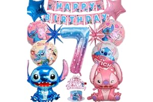 AICEENZA Stitch Birthday Party BalloonsNO.9 (NO.7)