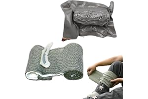 VTYTZZ 2 Pièces Bandages Israéliens,Pansement Compressif.Pansement Israelien,Pansement Israelien Compressif,Pansement Compressif D'urgence,Pour Sports De Plein Air,Camping,Randonnée Et Escalade