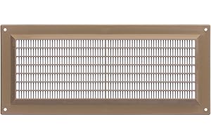 Steinberg14 Beżowa kratka wentylacyjna, 300 x 130 mm, ochrona przed owadami, kratka wentylacyjna z tworzywa