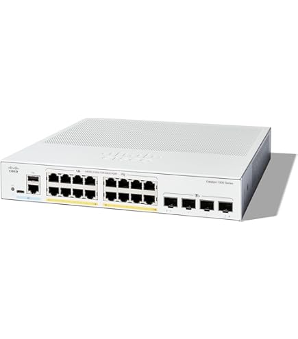 Cisco Catalyst 1300-8T-E-2G-Managed-Switch, 8-Port-GE, EXT